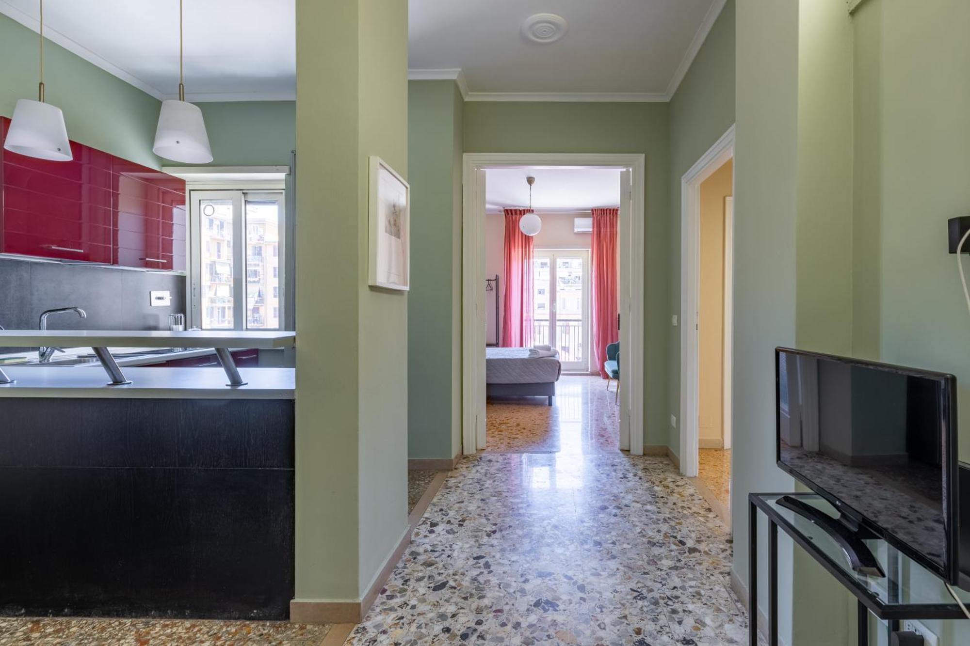 Casa Preziosa In Metro Piramide Apartment Рим Екстериор снимка